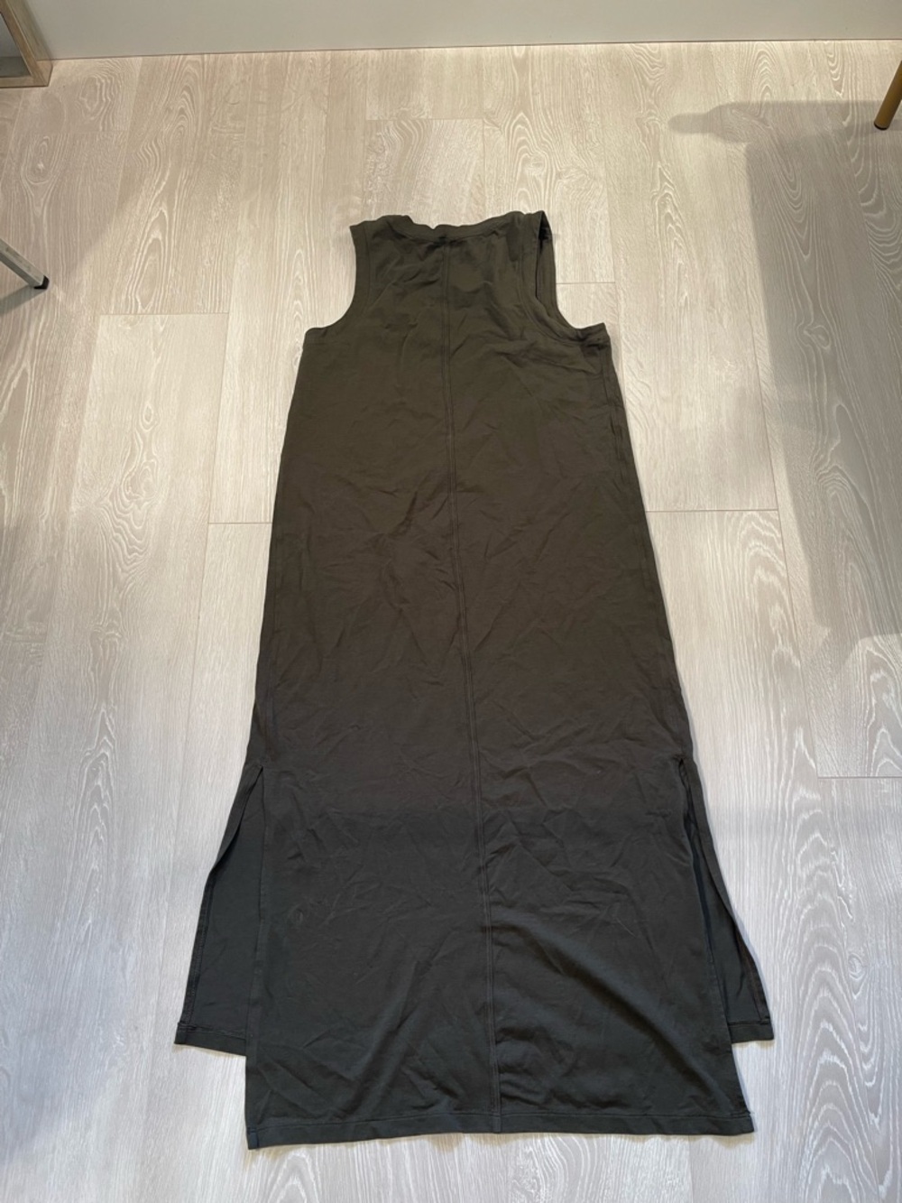 Lululemon All Yours Tank Maxi Dress Dark Olive Green size 8 fit - Picture 14 of 16